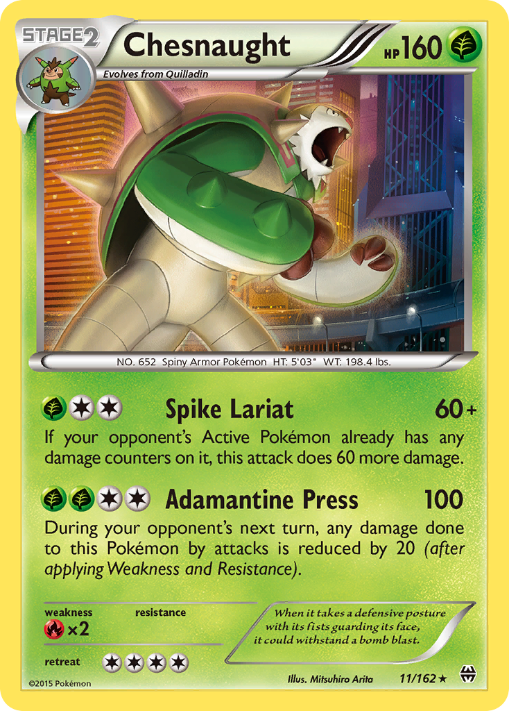 Chesnaught (11/162) [XY: BREAKthrough] | Good Games North
