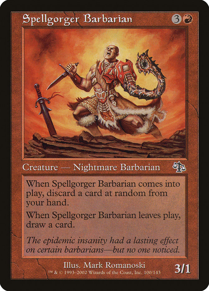 Spellgorger Barbarian [Judgment] | Good Games North