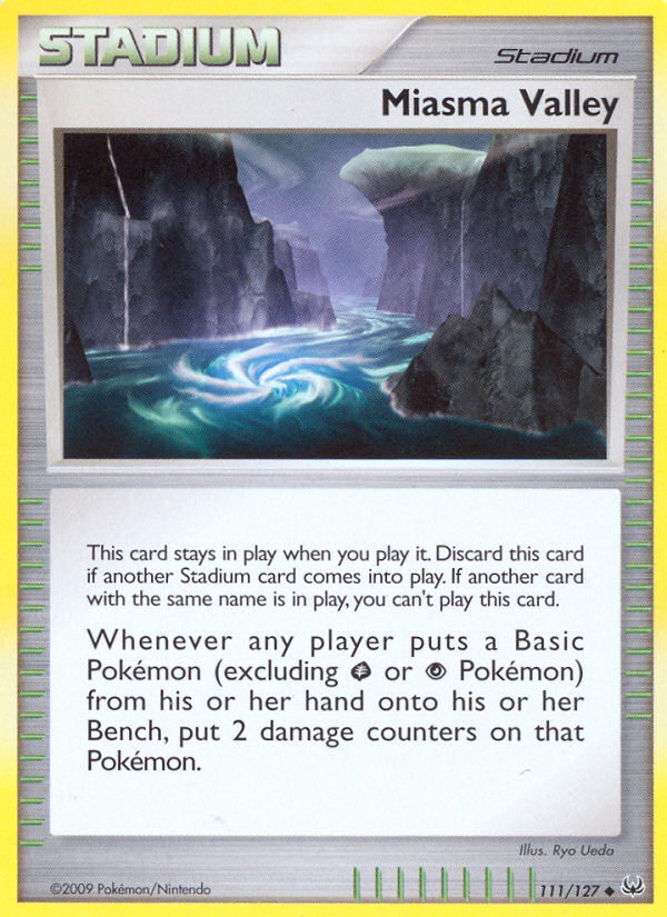 Miasma Valley (111/127) [Platinum: Base Set] | Good Games North