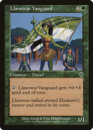 Llanowar Vanguard [Invasion] | Good Games North