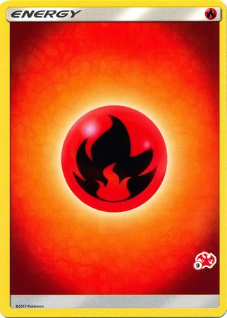 Fire Energy (Charizard Stamp #9) [Battle Academy 2020] | Good Games North