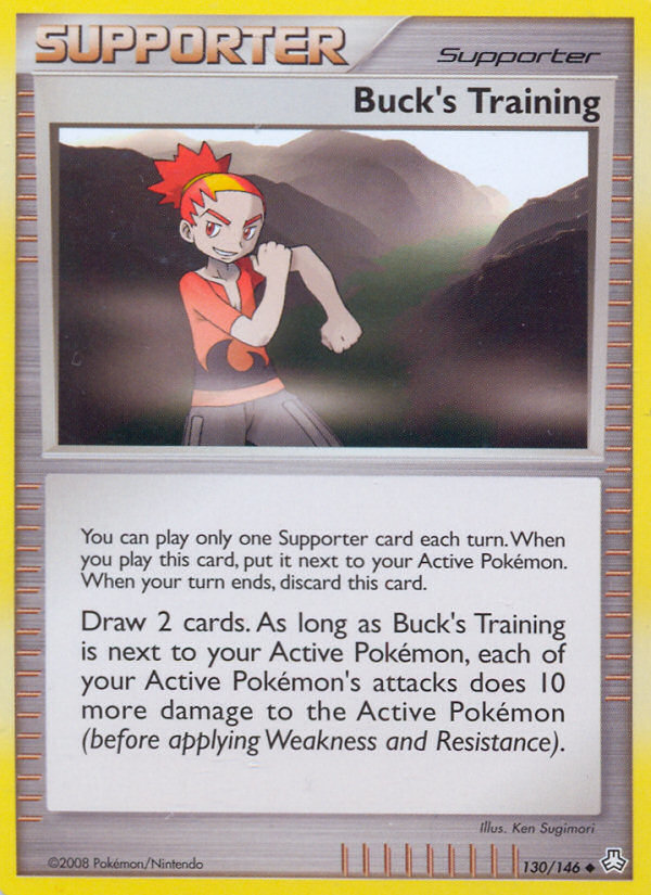 Buck's Training (130/146) [Diamond & Pearl: Legends Awakened] | Good Games North