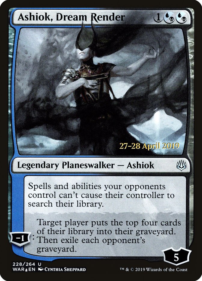 Ashiok, Dream Render  [War of the Spark Prerelease Promos] | Good Games North