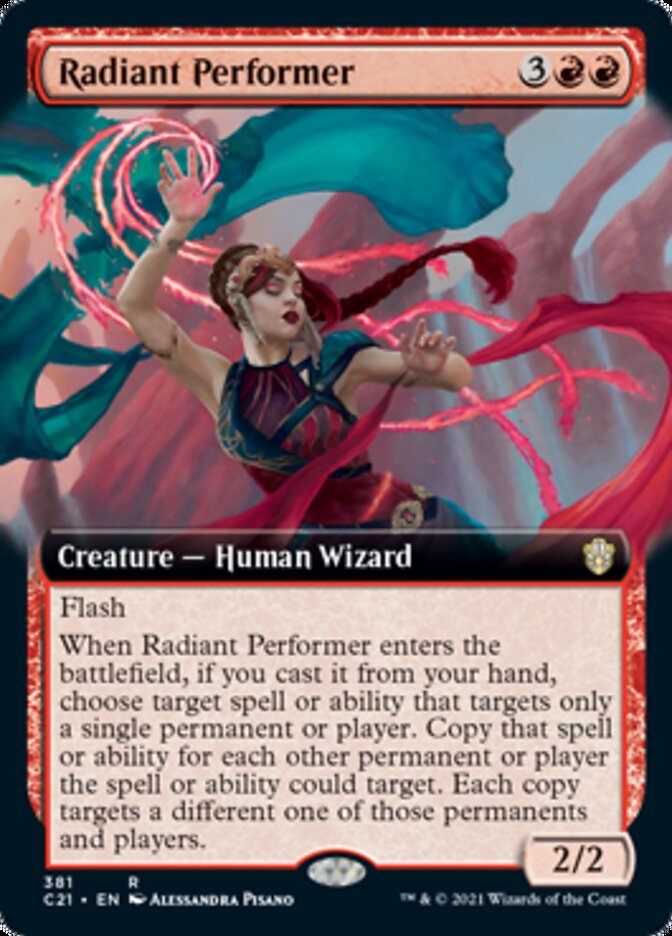 Radiant Performer (Extended) [Commander 2021] | Good Games North
