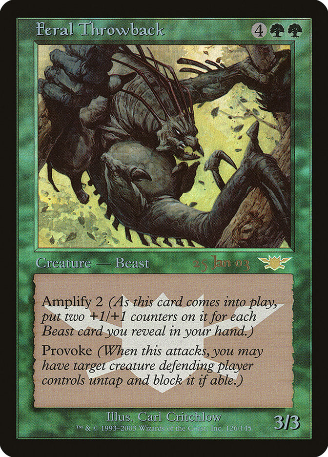 Feral Throwback [Legions Promos] | Good Games North