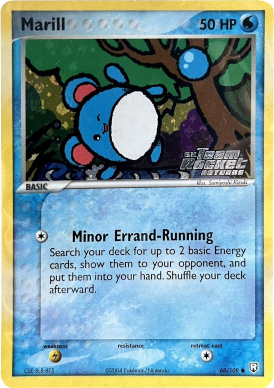 Marill (68/109) (Stamped) [EX: Team Rocket Returns] | Good Games North