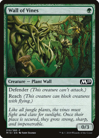Wall of Vines [Core Set 2019] | Good Games North