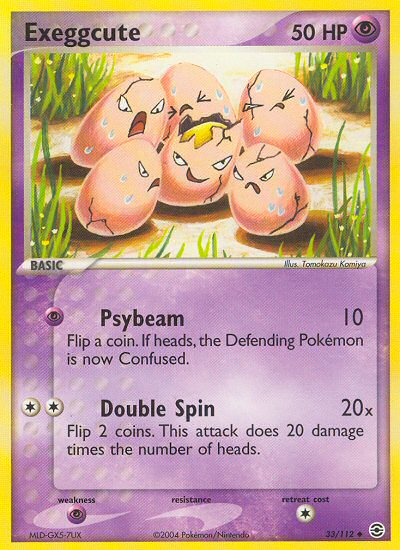 Exeggcute (33/112) [EX: FireRed & LeafGreen] | Good Games North