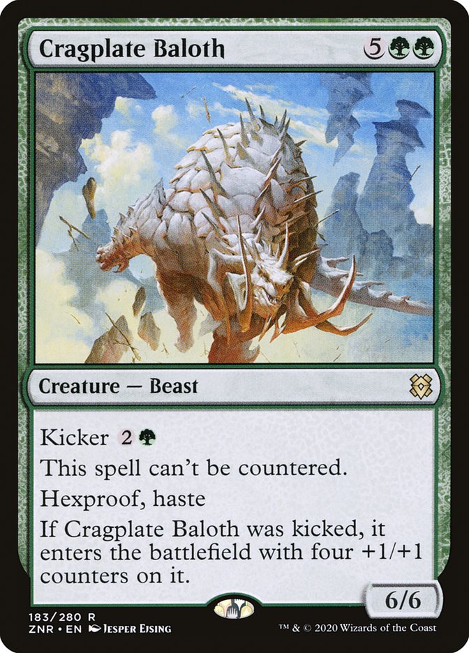 Cragplate Baloth [Zendikar Rising] | Good Games North