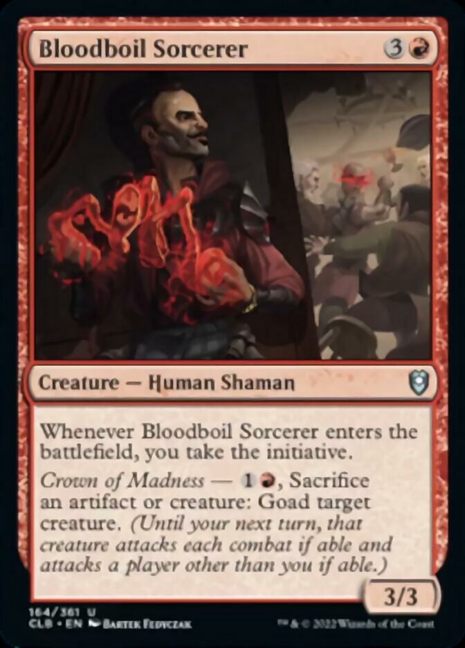 Bloodboil Sorcerer [Commander Legends: Battle for Baldur's Gate] | Good Games North