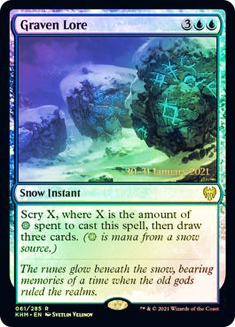 Graven Lore   [Kaldheim Prerelease Promos] | Good Games North