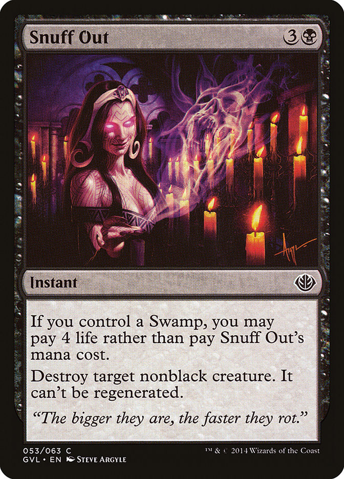Snuff Out (Garruk vs. Liliana) [Duel Decks Anthology] | Good Games North