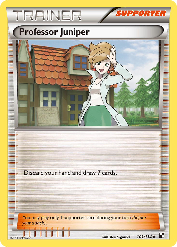 Professor Juniper (101/114) [Black & White: Base Set] | Good Games North