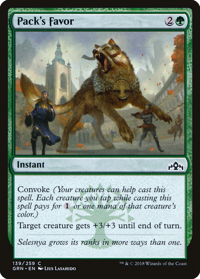 Pack's Favor [Guilds of Ravnica] | Good Games North