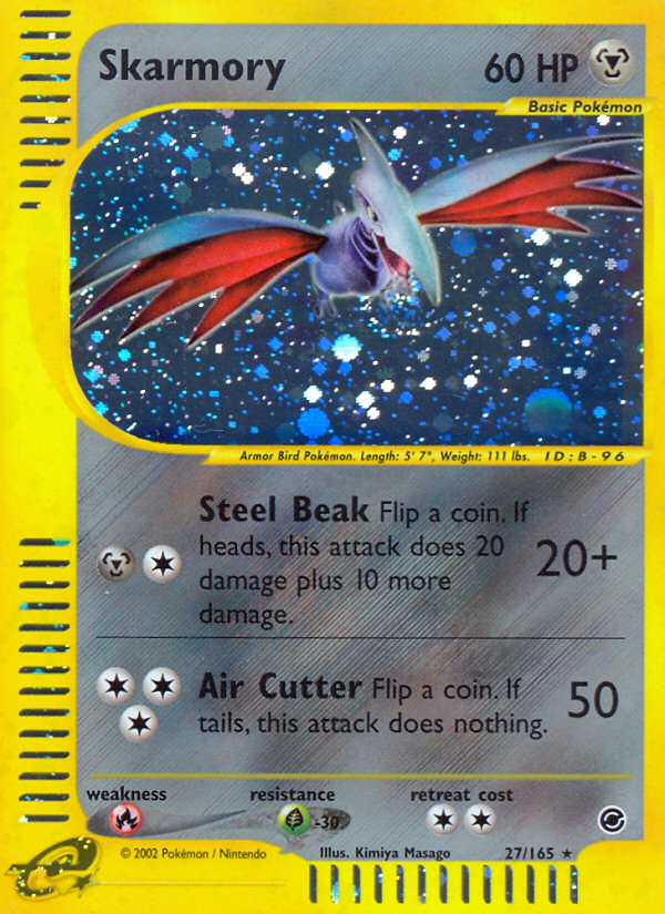 Skarmory (27/165) [Expedition: Base Set] | Good Games North