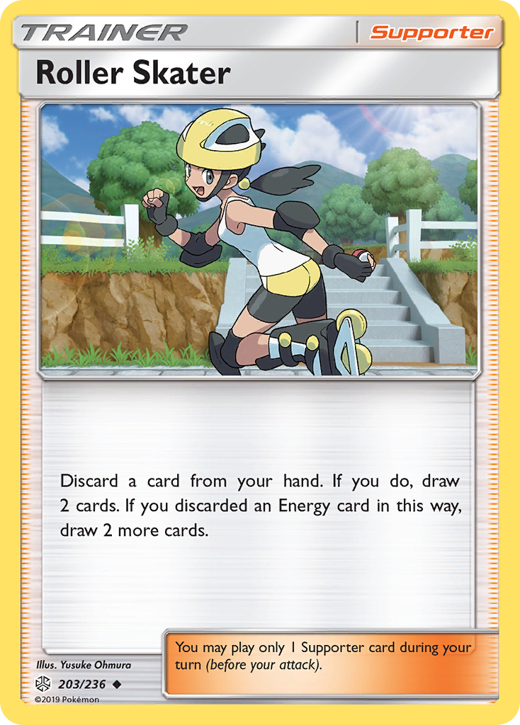 Roller Skater (203/236) [Sun & Moon: Cosmic Eclipse] | Good Games North