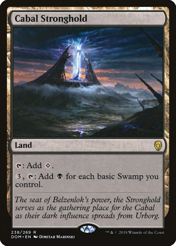 Cabal Stronghold [Dominaria] | Good Games North