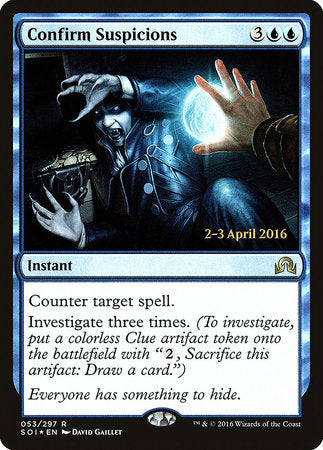Confirm Suspicions [Shadows over Innistrad Promos] | Good Games North