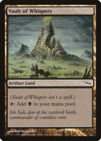 Vault of Whispers [Mirrodin] | Good Games North