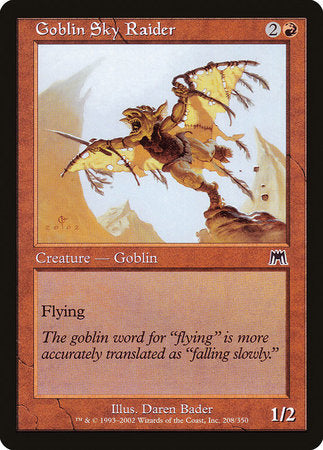 Goblin Sky Raider [Onslaught] | Good Games North