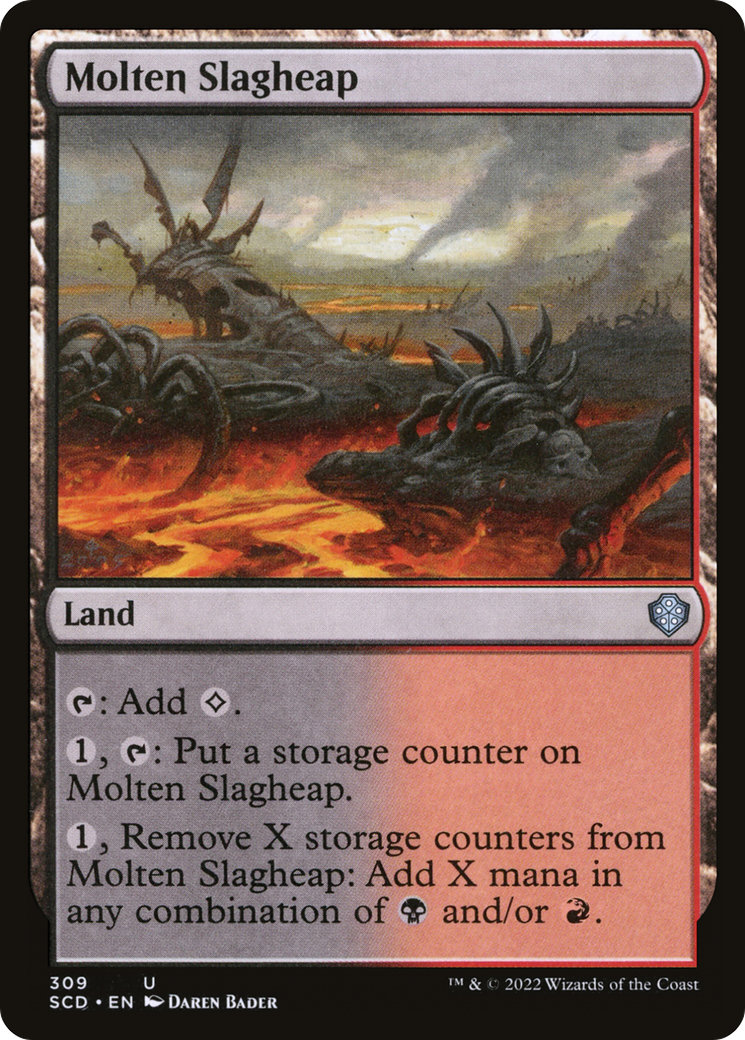 Molten Slagheap [Starter Commander Decks] | Good Games North