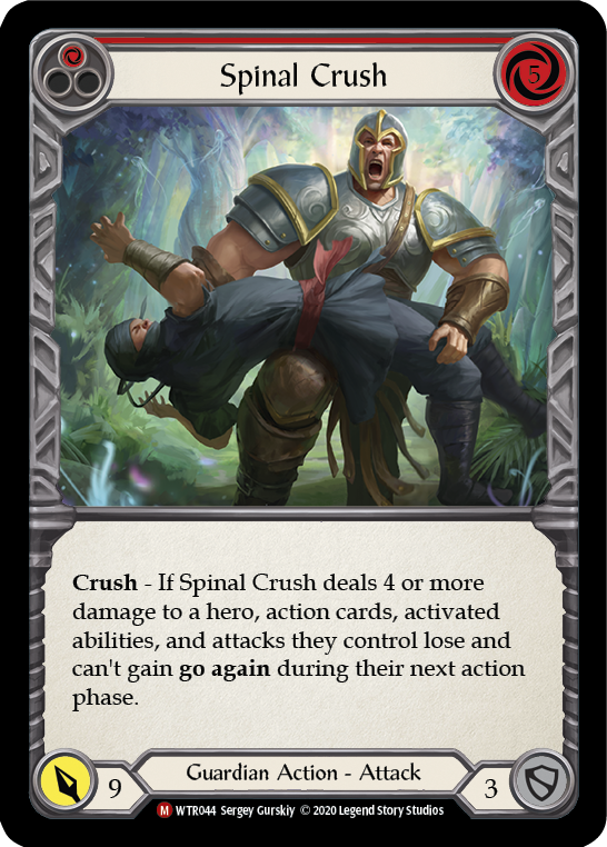 Spinal Crush [U-WTR044] (Welcome to Rathe Unlimited)  Unlimited Normal | Good Games North