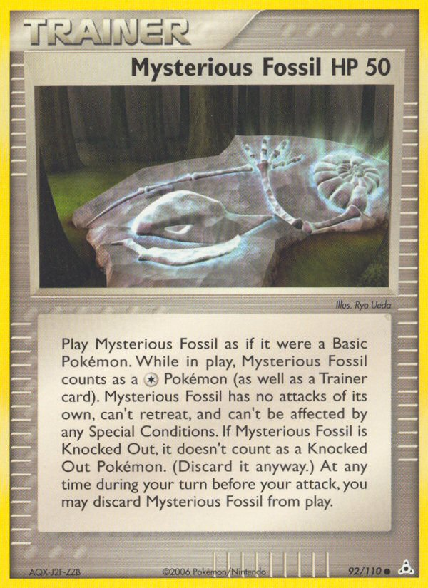 Mysterious Fossil (92/110) [EX: Holon Phantoms] | Good Games North