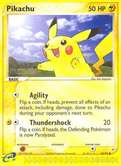 Pikachu (43/95) [EX: Team Magma vs Team Aqua] | Good Games North