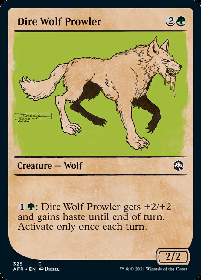 Dire Wolf Prowler (Showcase) [Dungeons & Dragons: Adventures in the Forgotten Realms] | Good Games North