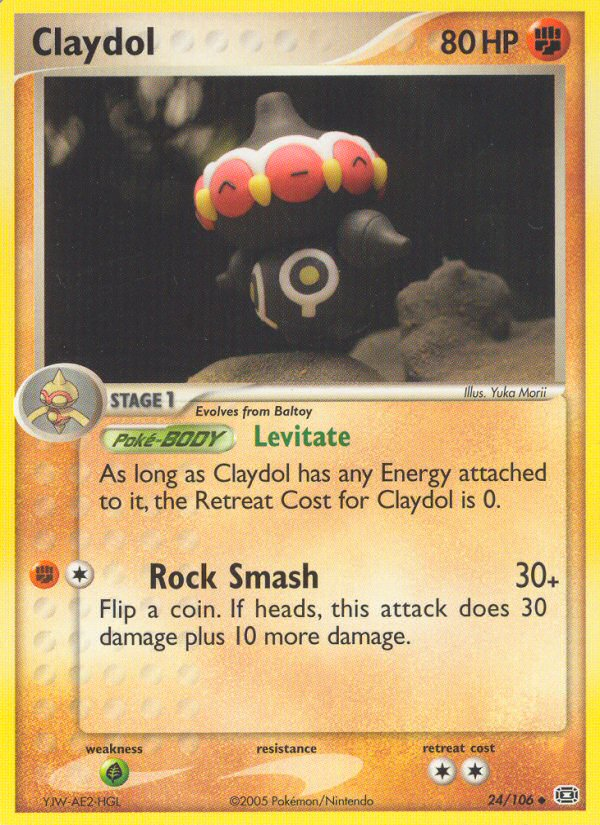 Claydol (24/106) [EX: Emerald] | Good Games North