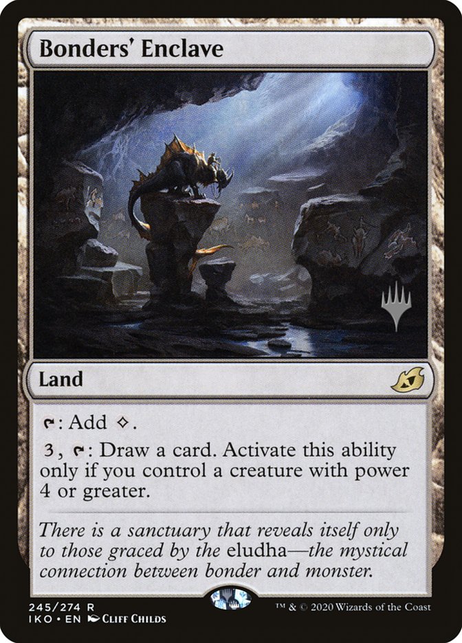 Bonders' Enclave (Promo Pack) [Ikoria: Lair of Behemoths Promos] | Good Games North