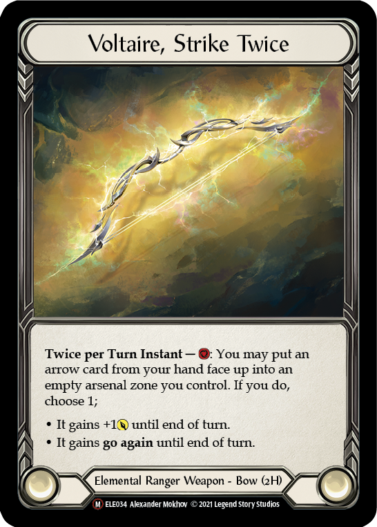 Voltaire, Strike Twice [U-ELE034] Unlimited Normal | Good Games North