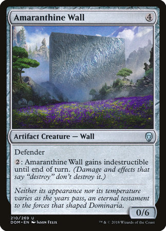 Amaranthine Wall [Dominaria] | Good Games North