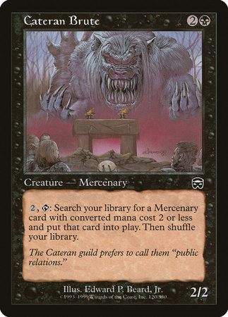 Cateran Brute [Mercadian Masques] | Good Games North