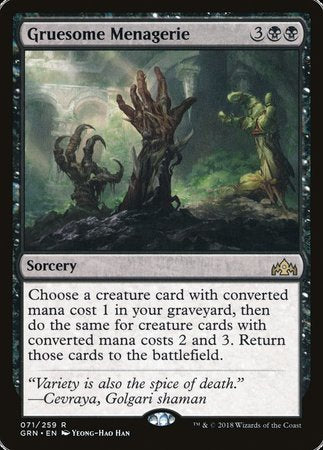 Gruesome Menagerie [Guilds of Ravnica] | Good Games North