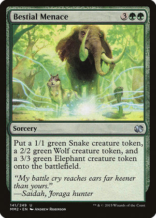 Bestial Menace [Modern Masters 2015] | Good Games North