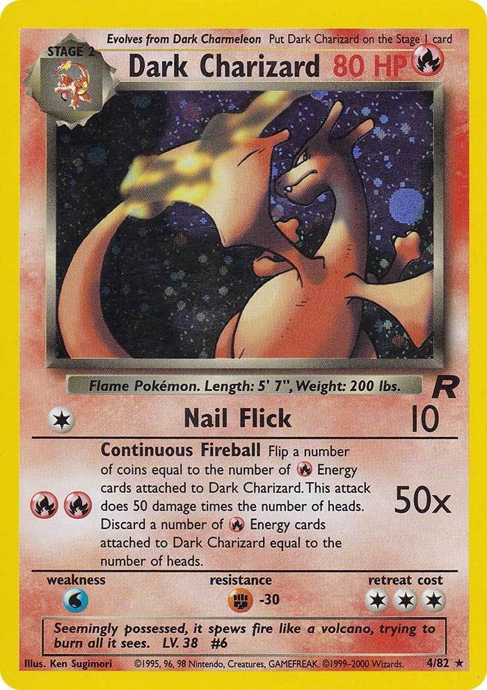 Dark Charizard (4/82) [Team Rocket Unlimited] | Good Games North
