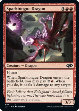 Sparktongue Dragon [Jumpstart 2022] | Good Games North