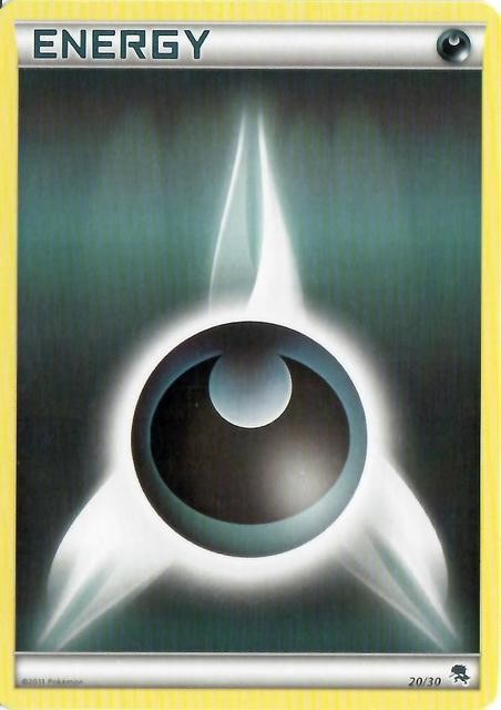 Darkness Energy (20/30) [Black & White: Trainer Kit - Zoroark] | Good Games North