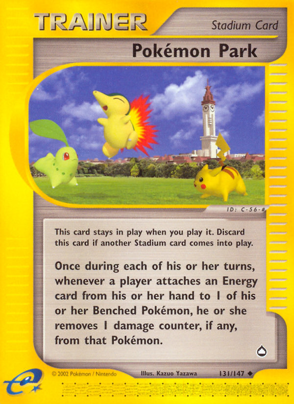 Pokemon Park (131/147) [Aquapolis] | Good Games North