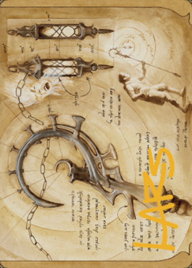 Soul-Guide Lantern Art Card (Gold-Stamped Signature) [The Brothers' War Art Series] | Good Games North