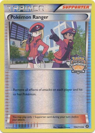 Pokemon Ranger (104/114) (Championship Promo) [XY: Steam Siege] | Good Games North