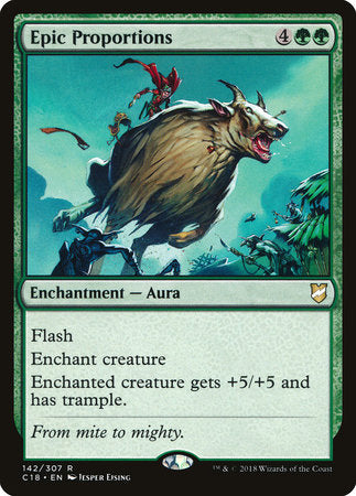 Epic Proportions [Commander 2018] | Good Games North