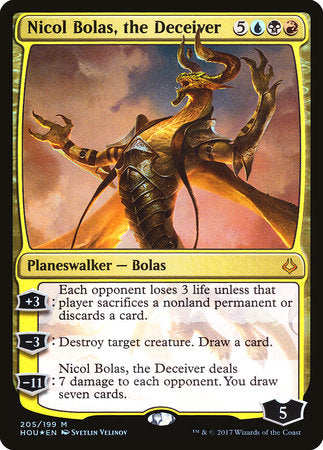 Nicol Bolas, the Deceiver [Hour of Devastation] | Good Games North