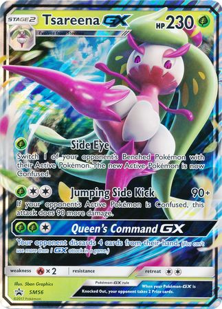 Tsareena GX (SM56) (Jumbo Card) [Sun & Moon: Black Star Promos] | Good Games North
