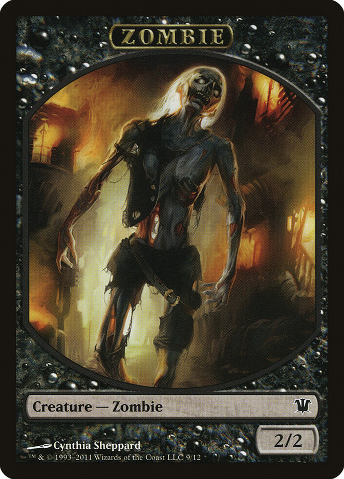 Zombie (9/12) [Innistrad Tokens] | Good Games North