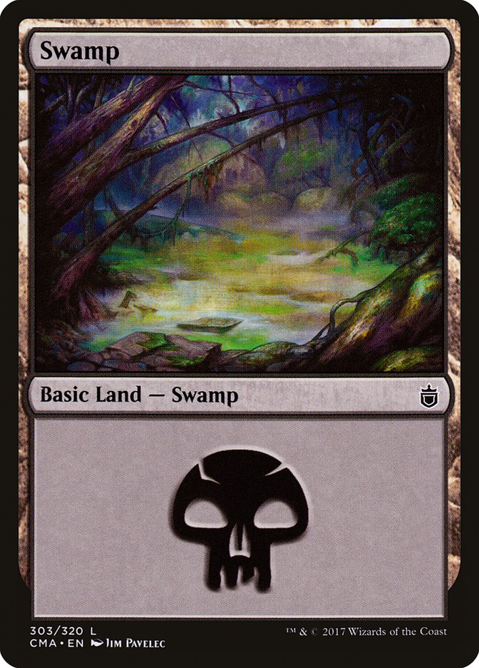 Swamp (303) [Commander Anthology] | Good Games North