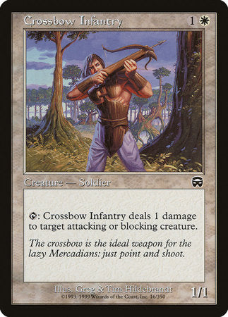 Crossbow Infantry [Mercadian Masques] | Good Games North