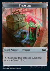 Plant // Treasure (015) Double-sided Token [Streets of New Capenna Commander Tokens] | Good Games North