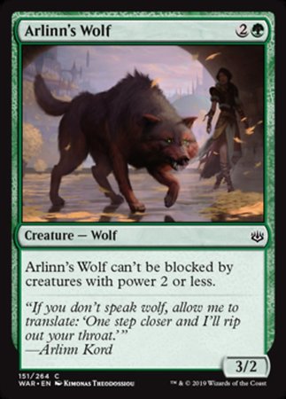 Arlinn's Wolf [War of the Spark] | Good Games North